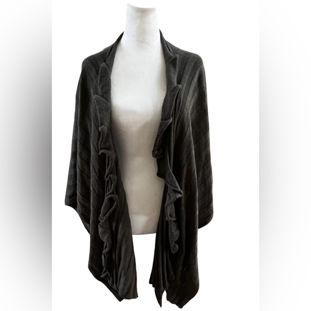 Fraas gray wrap/poncho OS